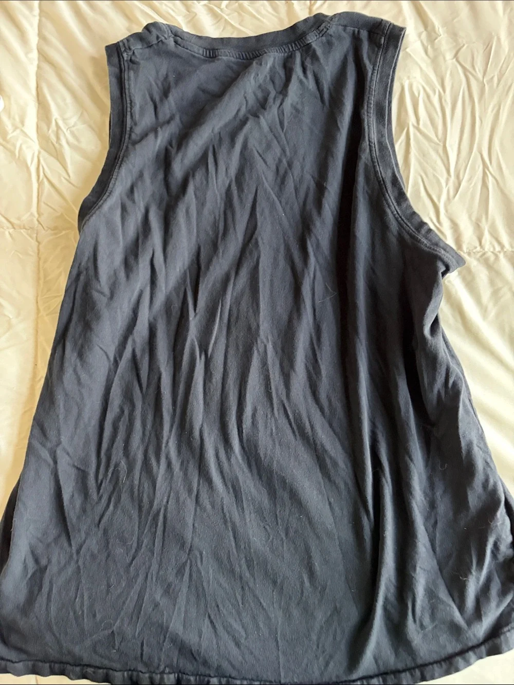 Fabletics Navy Los Angeles Graphic Muscle Tank - Picture 3 of 3